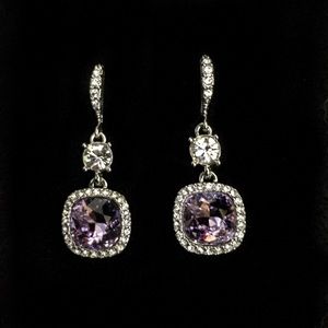 Givenchy Double Drop Cushion Earrings